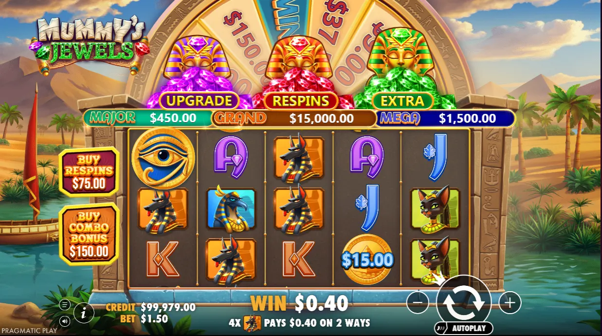 Mummy's Jewels Slot
